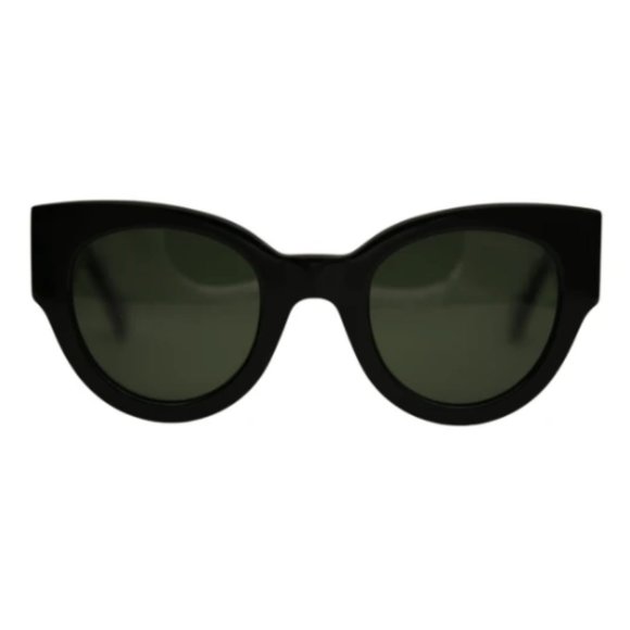Specs By Lux \'Gaba\' Sunglasses - Black/Gray-Green